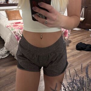 Lululemon Athletica Women's Charcoal Athletic Shorts